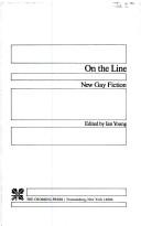 Cover of: On the line: new gay fiction