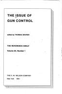 Cover of: The Issue of gun control