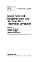 Cover of: Soviet and East Europeanlaw and the scientific-technical revolution