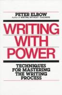 Writing with power by Peter Elbow
