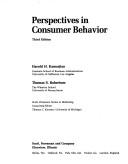 Cover of: Perspectives in consumer behavior