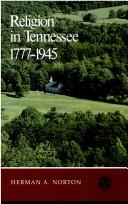 Cover of: Religion in Tennessee, 1777-1945