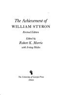 Cover of: The Achievement of William Styron