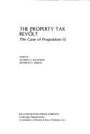 Cover of: The property tax revolt | 