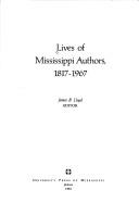Cover of: Lives of Mississippi authors, 1817-1967