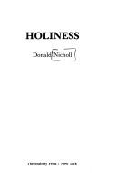 Cover of: Holiness by Donald Nicholl