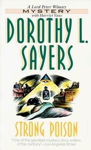 Strong poison by Dorothy L. Sayers