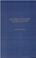 Cover of: Public works and the patterns of urban real estate growth in Manhattan, 1835-1894