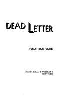 Dead letter by Jonathan Valin