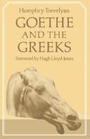 Cover of: Goethe & the Greeks