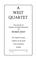 Cover of: A West quartet