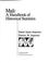 Cover of: Mali, a handbook of historical statistics