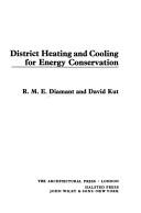 Cover of: District heating and cooling for energy conservation