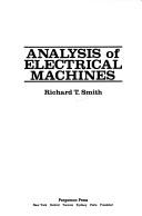 Cover of: Analysis of electrical machines.
