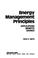 Cover of: Energy management principles