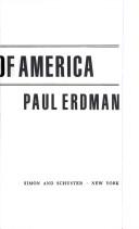 Cover of: The last days of America by Paul Emil Erdman