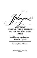 Cover of: Iphigene by Iphigene Ochs Sulzberger