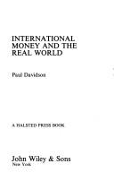 Cover of: International money and the real world