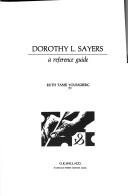 Cover of: Dorothy L. Sayers, a reference guide