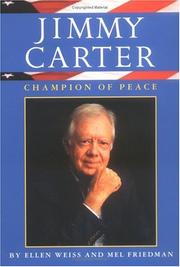 Cover of: Jimmy Carter: champion of peace