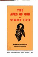 Cover of: The apes of God