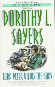 Cover of: Lord Peter Views the Body (Lord Peter Wimsey Mysteries (Paperback)) by Dorothy L. Sayers