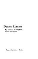 Cover of: Damon Runyon by Patricia Ward D'Itri