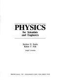 Front cover of Physics for scientists and engineers by Shelden H. Radin