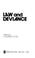 Cover of: Law and deviance