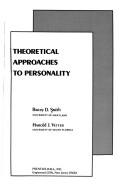Cover of: Theoretical approaches to personality