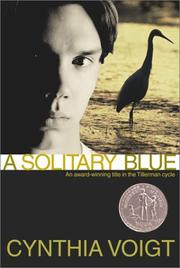 Cover of: A Solitary Blue (The Tillerman Series #3)