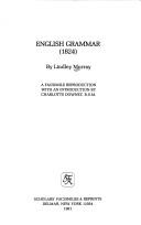 Cover of: English grammar by Lindley Murray