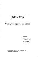 Cover of: Inflation: causes, consequents, and control