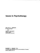 Cover of: Issues in psychotherapy