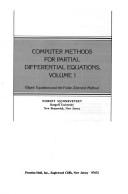 Cover of: Computer methods for partial differential equations