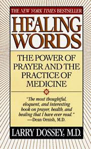 Cover of: Healing Words by Larry Dossey