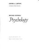 Cover of: Psychology by Lester A. Lefton