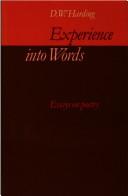 Cover of: Experience into words