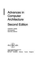 Cover of: Advances in computer architecture by Glenford J. Myers