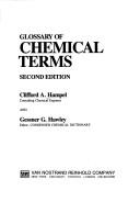 Cover of: Glossary of chemical terms
