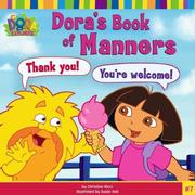 Cover of: Dora's Book of Manners by Christine Ricci