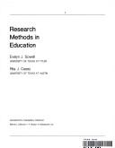 Cover of: Research methods in education