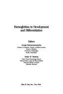 Cover of: Hemoglobins in development and differentiation