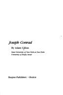 Cover of: Joseph Conrad by Adam Gillon