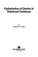 Cover of: Optimization of queries in relational databases