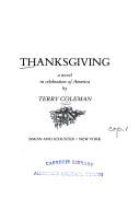 Cover of: Thanksgiving: a novel in celebration of America