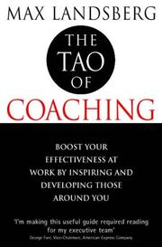 Cover of: Tao of Coaching by Max Landsberg, Max Landsberg