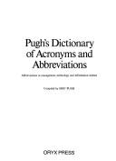 A dictionary of acronyms & abbreviations by Eric Pugh