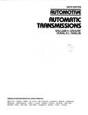 Automotive automatic transmissions by Crouse, William Harry