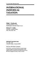 Cover of: International individual taxation by Philip F. Postlewaite